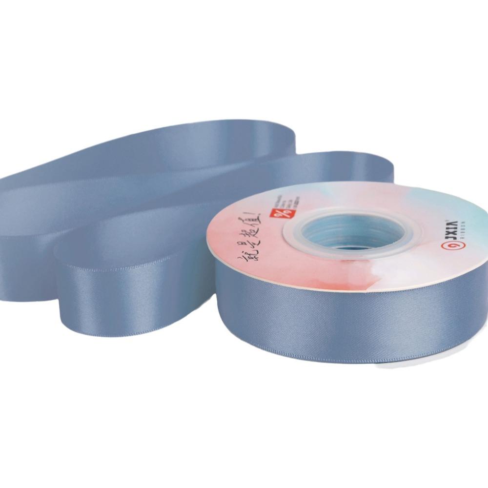 DIY-Geschenkverpackungen, einfarbige Satinbänder, Brautstraußbänder, Tortenverpackungen, einseitige Bänder, glänzende handgefertigte Schleifen, Blumenstraußbänder