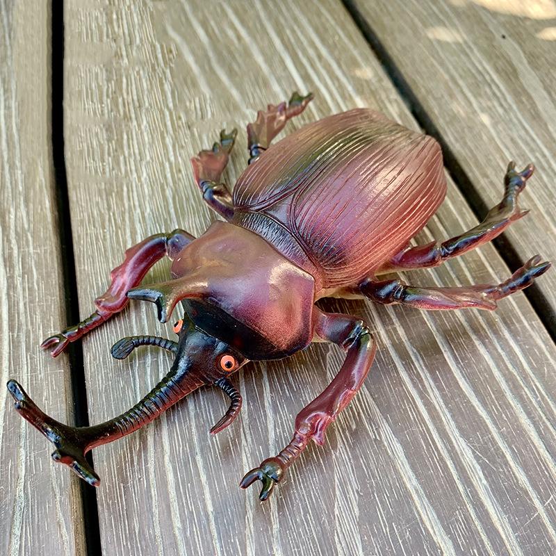 Large sized insect animal simulation model, spider, locust, scorpion, ant, unicorn fairy, children's educational cognitive ornam