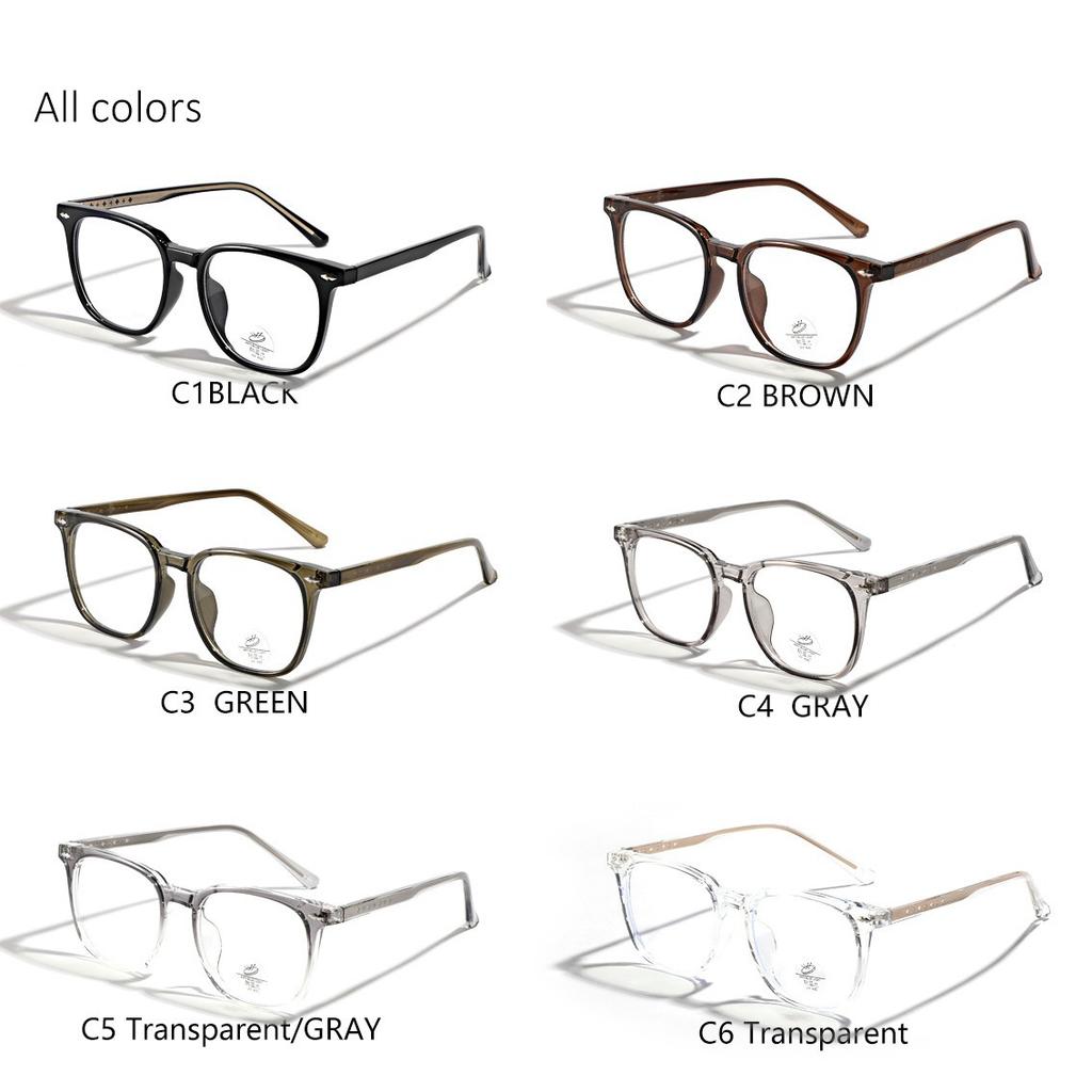 Glasses, Glasses Frame, Men'S Glasses Frame, Square Plain Mirror, Flat Mirror, Women'S Glasses Can Be Matched.