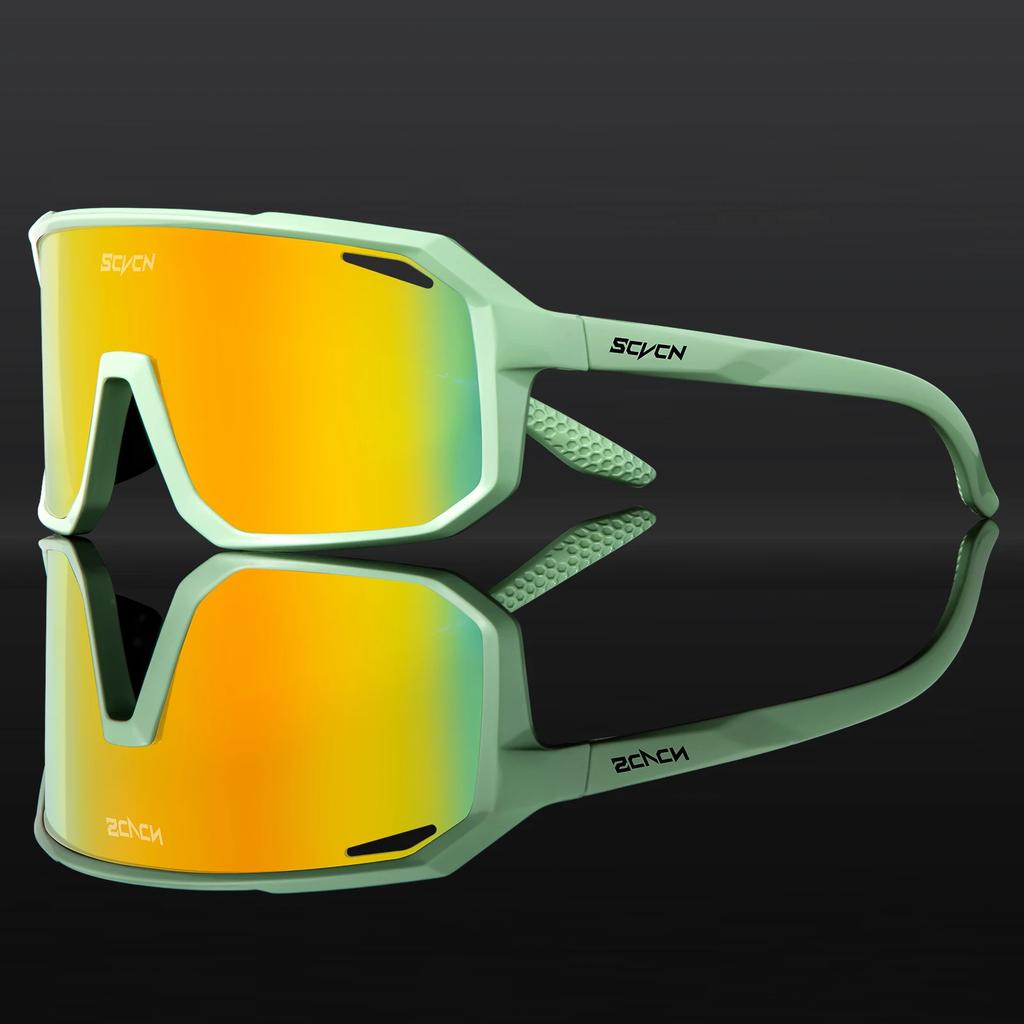 SCVCN Cycl Brillen Photochrome Radsport Sonnenbrillen Herren UV400 Brillen Sport MTB Outdoor Brillen Fahrrad Brillen Damen Sonnenbrillen
