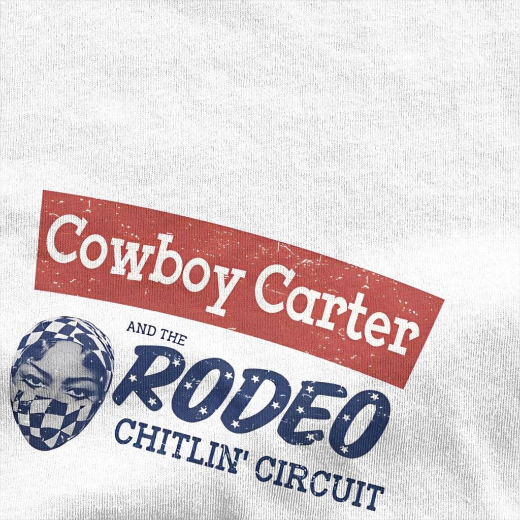 Cowboy Carter Beyonce Music Queen Shirt Accessories Men Women Cotton Vintage Tee Shirt Short Sleeve Clothing Gift Idea