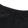 FILA FUSION Knitted Sweatpants Men's Jet Black Moderate Cuffed Pants T11M432605FBK