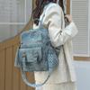 Vintage Women's Backpack PU Dual-purpose Shoulder Bag Large Capacity Commuter Backpack