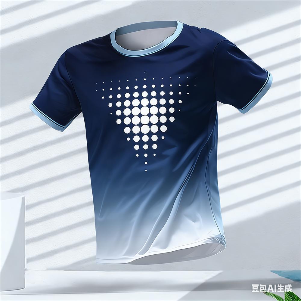 

Fashion Stripe 3D Color Blocking Print Men s T Shirt Summer Casual O-neck Loose Tops Outdoor Short Sleeve S