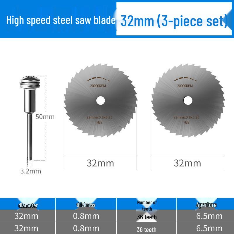 Mini High-Speed Steel Circular Saw Blade for Woodworking & Metal Cutting