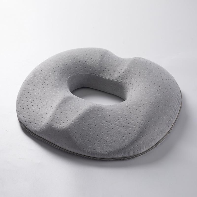 Ergonomic Hemorrhoid Relief Cushion: Breathable, Hollow Design for Pregnancy & Postpartum Comfort