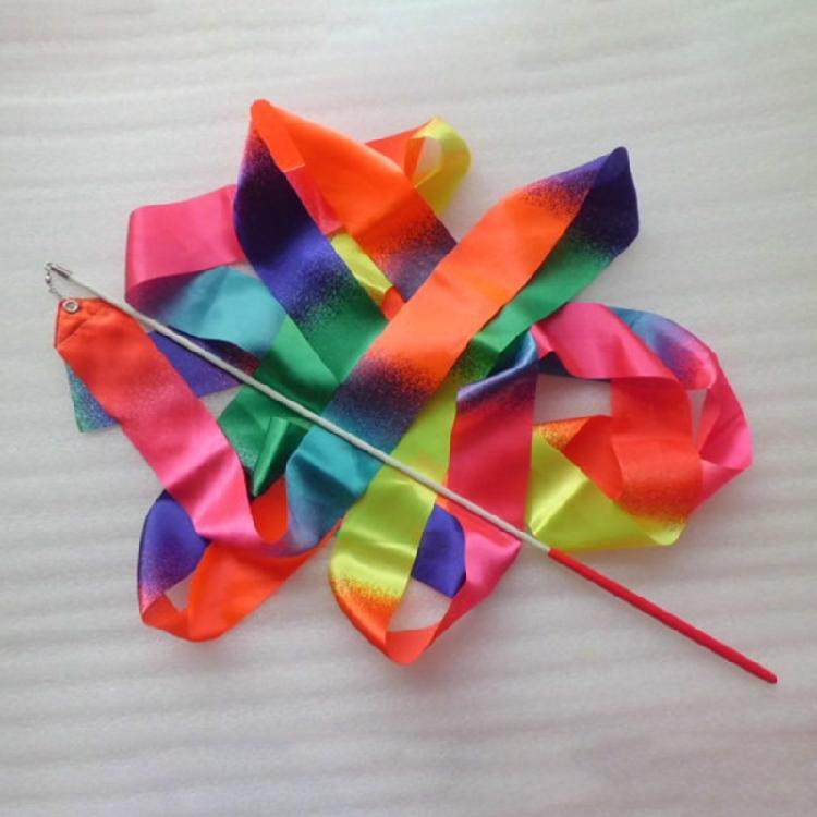 Sparkling Dance Ribbon Twirling Gymnastic Ribbon Long Ribbon Streamers Ribbon