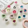 Ins Style Creative Candy Color Collision Three-dimensional Love Phone Airbag Bracket Desktop Back Sticker Stretchable Niche Wholesale