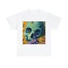 Unisex Adult Skull Art T Shirt Dark Fantasy Graphic Tee Death Metal Halloween