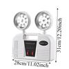 LED Double Head Emergency Exit Light IP30 Emergency LED Emergency Evacuation Lamp Double Head Wall Lamp