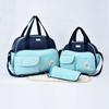 Fashion Mommy Bag Four Piece Set Small Daisy Pattern Large Capacity One Shoulder Mommy Bag Multi Functional Diagonal Diaper Bag