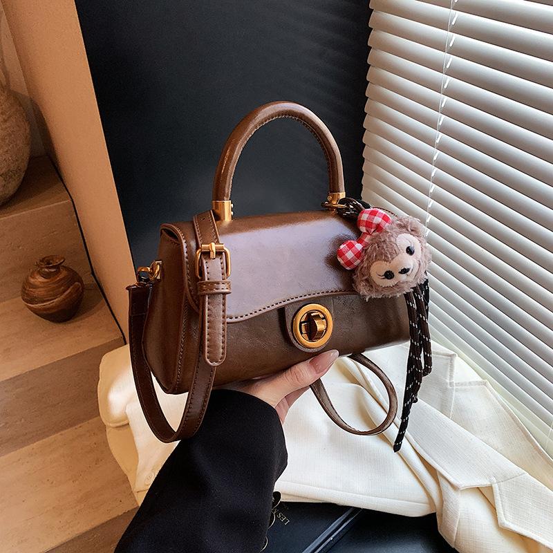 Simple Small Bag Women's New Portable Small Square Bag Versatile Messenger Bag