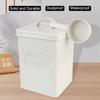 With Measuring Cup Washing Powder Barrel Snack Container 3KG Laundry Detergent Storage Box Grain Storage Case Household