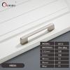 Oukali  New Design Zinc Alloy Pulls 96 128 192mm Home Furniture Hardware Kitchen Cabinet Dresser Drawer Door Pull Handles