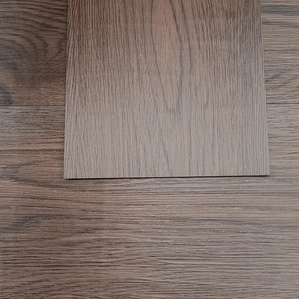 10 pcs 15x40cm wood grain PVC floor tiles, self-adhesive wear-resistant flooring, suitable for bedroom and home decoration