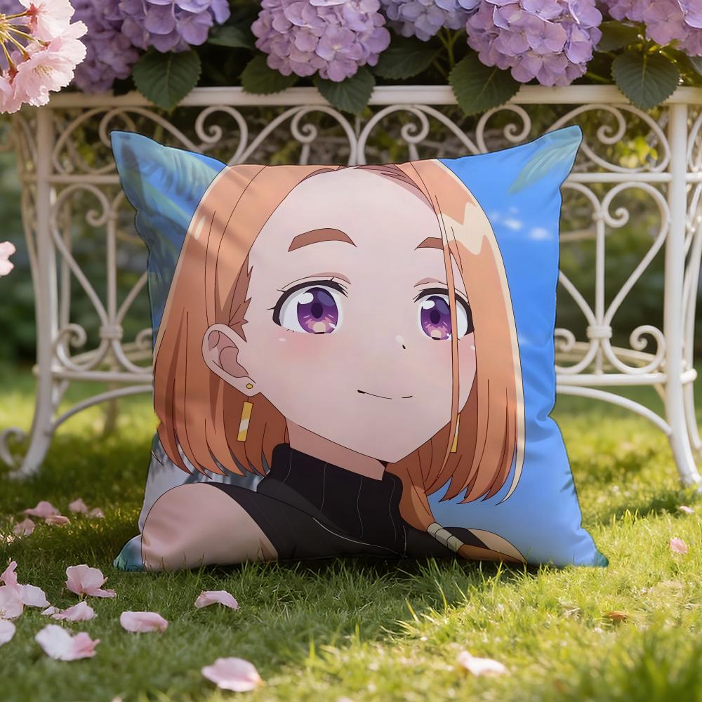 S-Shiunji ke no kodomo tachi Anime Cushion Cover Home & Car Dual-Scene Pillow Cover: Reversible for Premium Comfort
