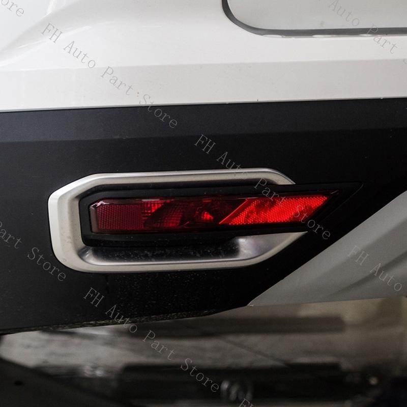 Car Rear Bumper Fog Light Rear Brake Stop Lamp Light Frame Trim Cover Hood For Changan CS35 Plus 2018