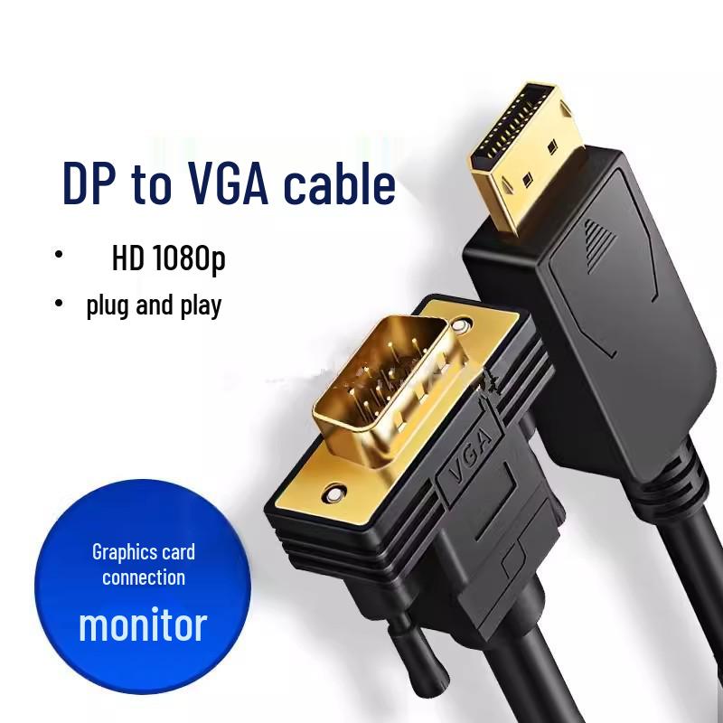 1.8m DisplayPort to VGA Adapter Cable