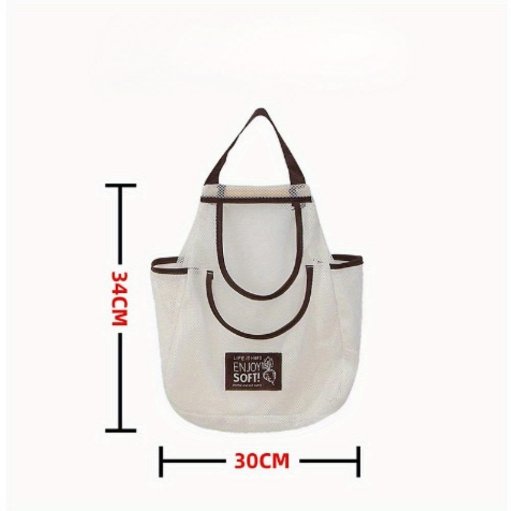 Lazy Corner Fruit and Vegetable Hanging Bag Kitchen Wall Hanging Garlic Net Bag Onion and Ginger Storage Bag For Fruit Vegetables