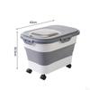 Cat Food Storage Container Box Organizer Large Leakproof Grains Rice