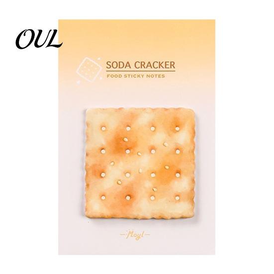 Loaf Shape Stick Notes Note Pads, Funny Toast Bread Cookie Cheese Design Cute Notepad, 30 Study Desk Accessories Sheets/Pad Self Memo Pad for