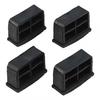 4 Pcs Non Slip Rubber Ladder Feet Pads for Enhanced Stability and Protection