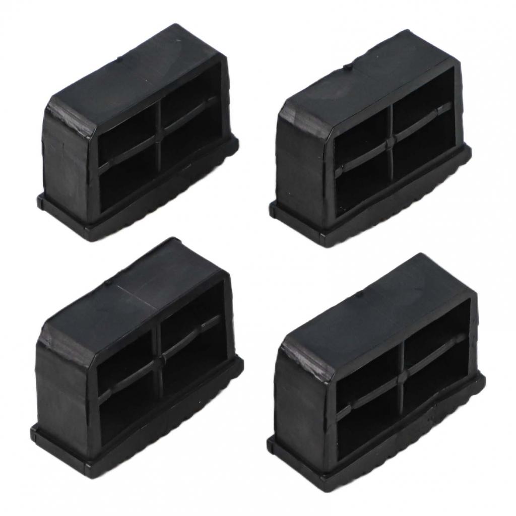 4 Pcs Non Slip Rubber Ladder Feet Pads for Enhanced Stability and Protection