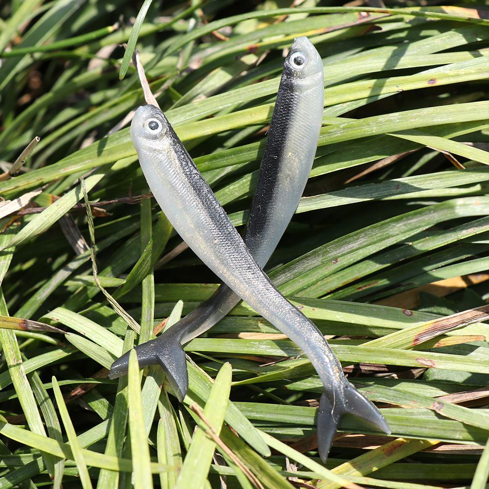 10pcs Zachte Garnalen Worms Vis Lokken Siliconen Wobblers Visgerei Jigging Maden Vissen Aas