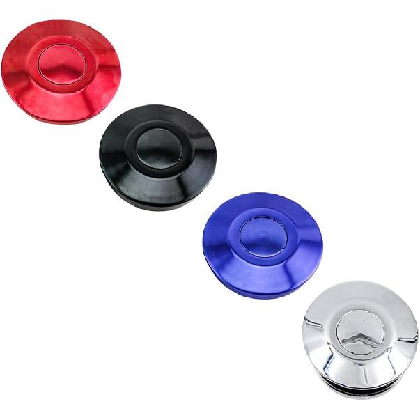 Aluminum 2.44 inches Diameter Universal Quick Latch Hood Pin, Quick Release Latch Push Button, Quick Release Hood Cap Pin Lock Clip Kit for Hood
