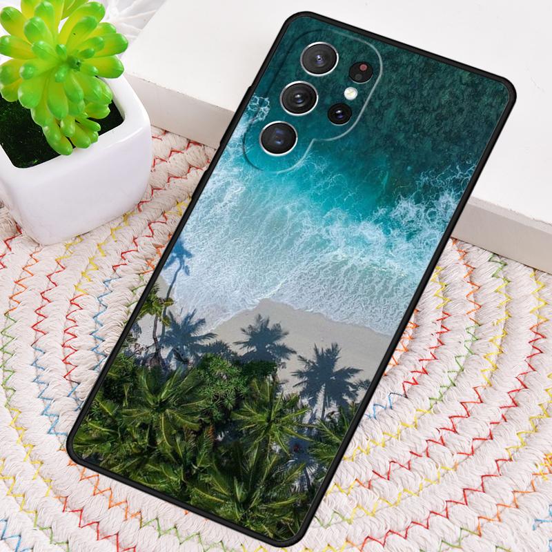 Beach Summer Phone Case for Samsung Galaxy Note 10 Pro S26 Ultra S23 S24 FE S25 S21 S22 PLUS Shockproof Cove