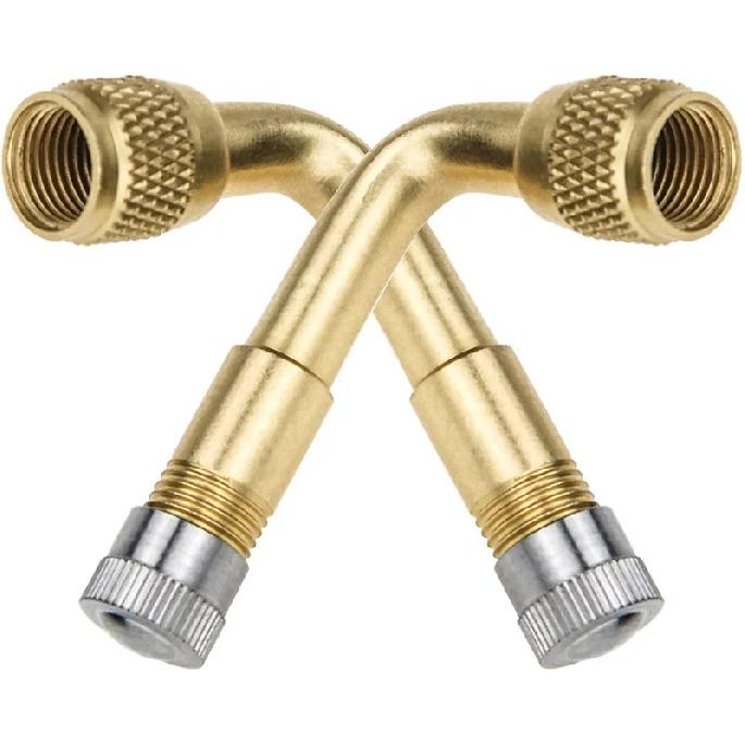 4PCS 45/90Degree Angle Tyre Valve Extension Adaptor Motorcycle Motorbike Tires Wheels Part Accessories