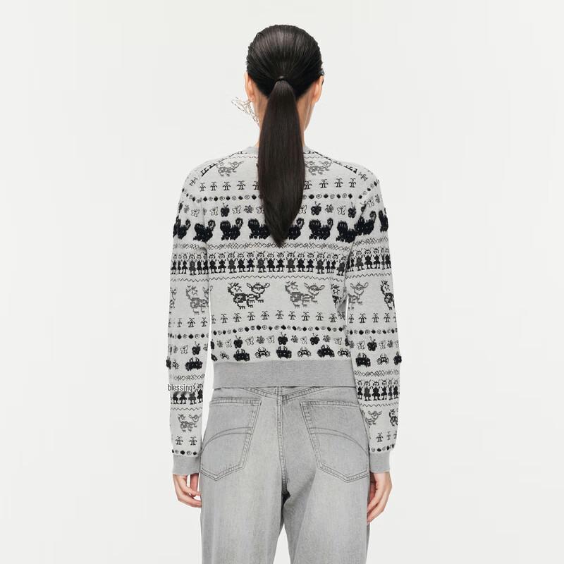 JNBY 2024 Autumn Wool Knit Cardigan