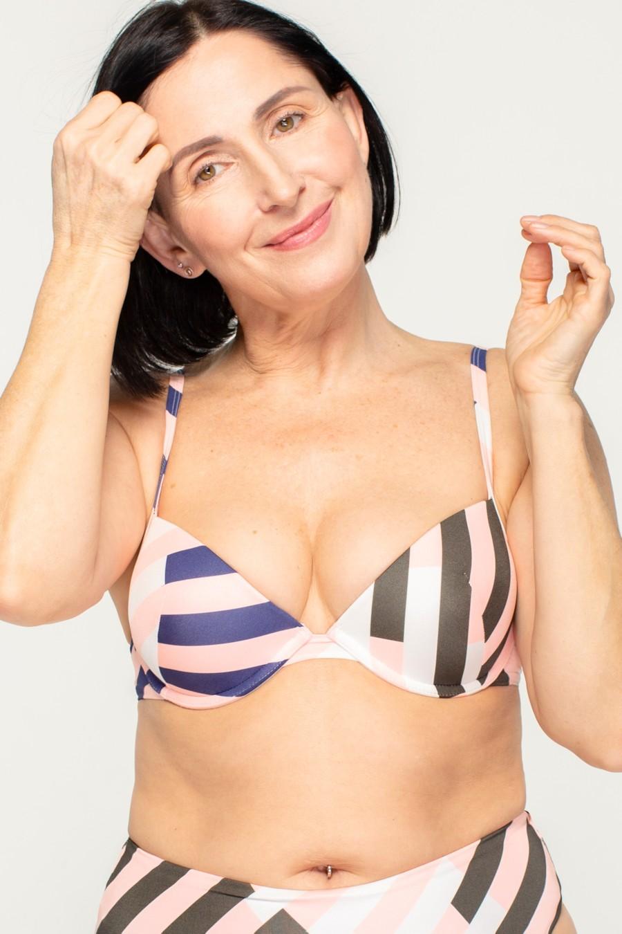 

Верх купальника Push Up brabrabra (86556) 42D різнокольорові кольору