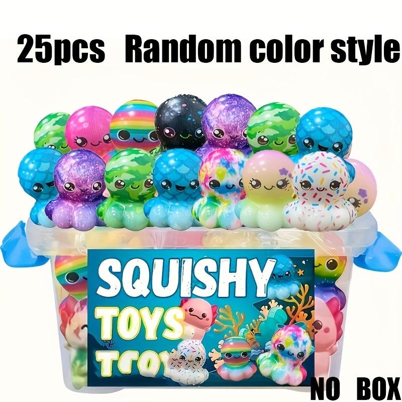 Octopus Squishy Toy Slow Rising Stress Relief Fidget Toy Cute Squeeze Toy for Kids