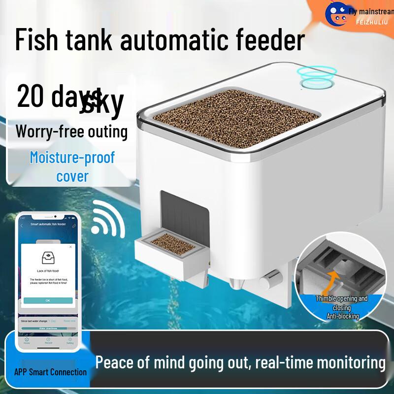 Smart WiFi Automatic Aquarium Fish Feeder