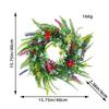 Texas Wildflower Wreath Outdoor Garden Decor Mini Small Medium Large Plastic Hanging