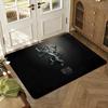 House Targaryen Logo Floor Mat Soft Thickened Absorbent Non-Slip Bedroom Living Room Door Mat Home Decor Flannel Rugs