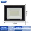 High-Power Waterproof Graphene LED Floodlight: 50W-100W Outdoor Projection Lighting