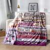 1pc Mom's Love Blanket Soft Cozy Lightweight for Travel Camping Picnics Sofa Office Bed Living Room Perfect Gift for Friends and Family