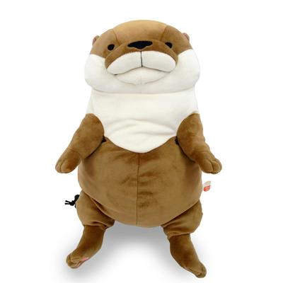 Shinada Global Mochi Series Mochi Otter Brown Golf Headcover & Hand Puppet 22 X 14 X 39 Cm Golf Headcover & Hand Puppet Otter Animal MOKW-0420GB