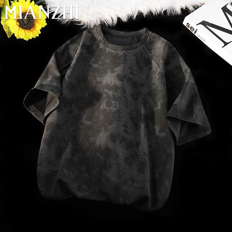 

Unisex American Tie-Dye Round Neck T-Shirt 3XL