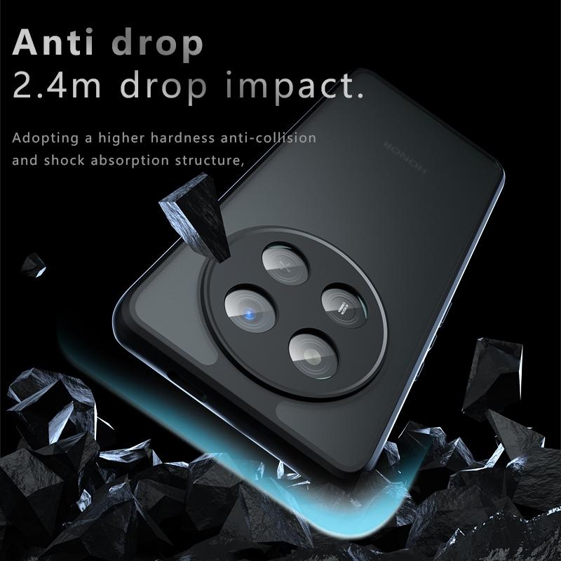 For Honor Magic 7 Lite Case Cover Huawei Honor Magic 7 Lite Capas Shockproof Matte Frosted Transparent Fundas Honor Magic 7 Lite