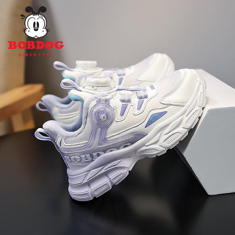 Kids' Breathable Cotton Running Shoes, Casual Sneakers for Girls, Spring & Fall Style