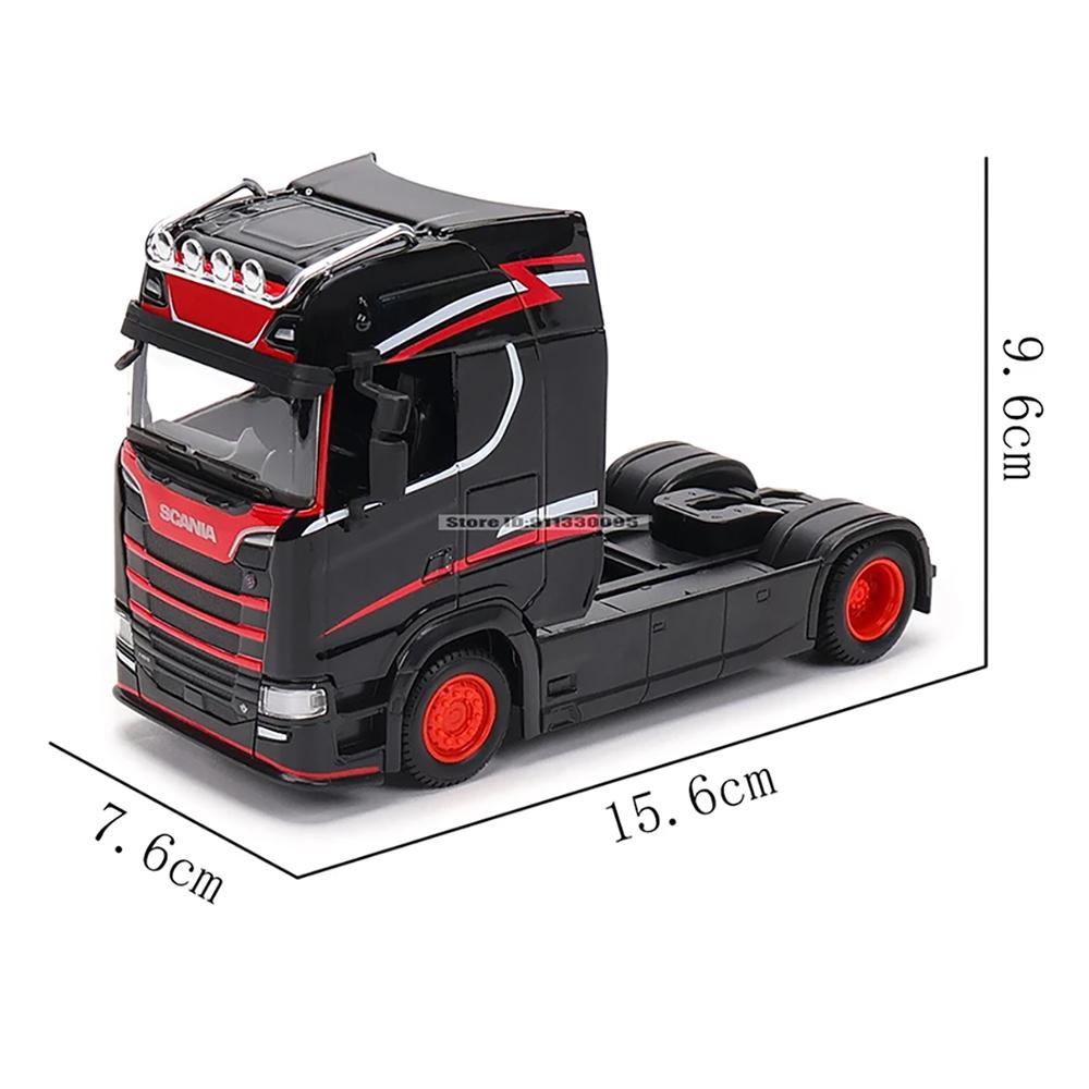 Bburago 1:43 Transport vehicle front end Volvo FH16Globetrotter 750XXL model simulation car model alloy car toy male collection