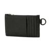 COACH Cross Grain Leather Clutch Card Holder , Wallet Women's Black (Unisex) Card Holders CJ879 BLK