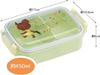 Skater Lunch Single Made in for Girls Kids' Box, Tier, 450ml, Dome-Shaped, Antibacterial, Japan, (The Bears' School)