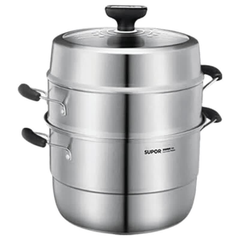Supor 3-Layer 304 Stainless Steel Steamer Pot