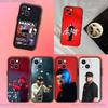 Rapper Maka Aura 2025 Tour Phone Case For iPhone 17,16,15,14,13,12,11,Pro,XS,Max,XR,Plus,E,SE4,Mini Black Soft Cover