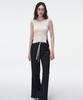 Uboa Ivory Hook Point Sleeveless Top