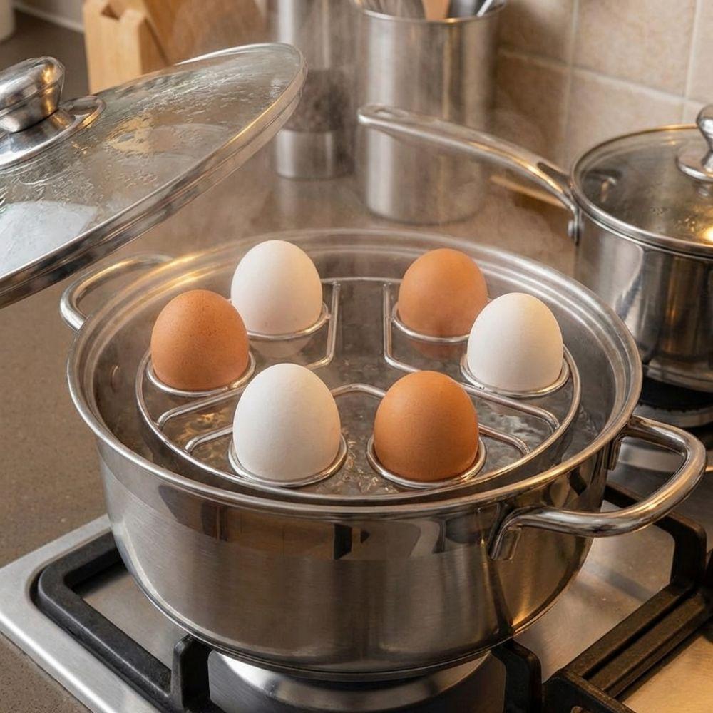Heat Resistant Kitchen Steamer Holder Height Foot Egg Steaming Tray  Pot Cooking